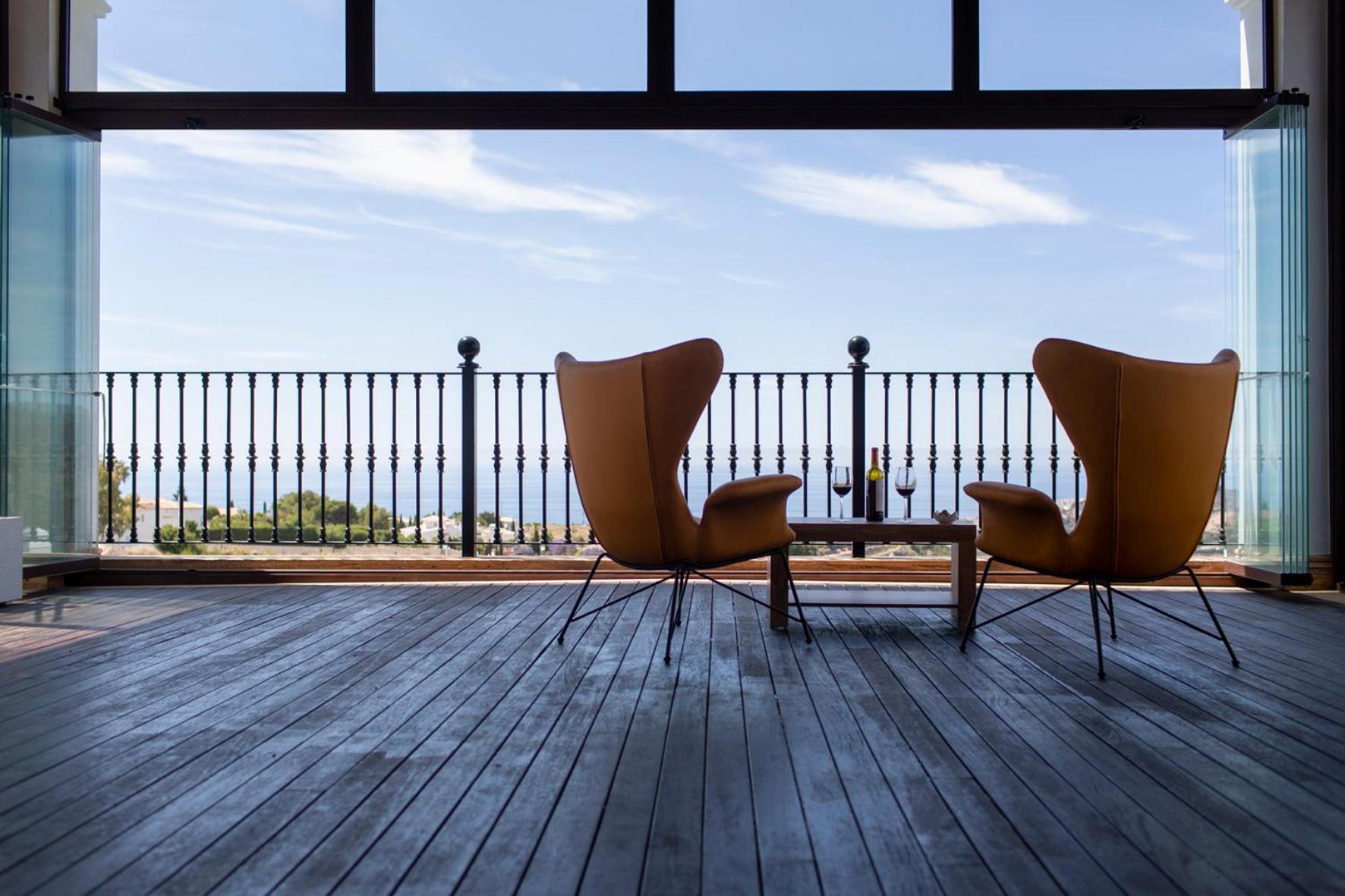 Hacienda Vistamar Bed & Breakfast Frigiliana Eksteriør bilde